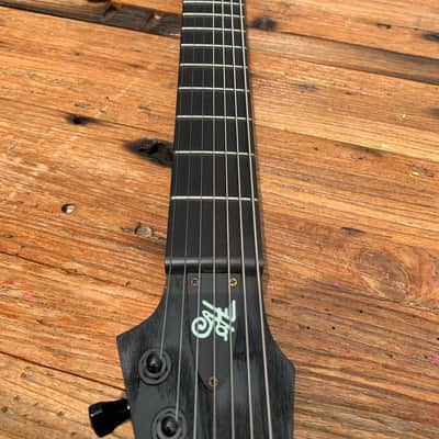 Hapas Guitars Deus 727  2020 Black inspired Meshuggah image 5