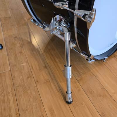 Drum Kits - Yamaha Recording Custom 14x24 9x13 15x16 (Solid Black) image 8