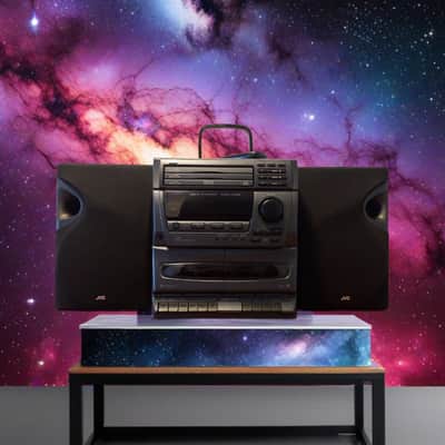 JVC MX-D2T Hi-Fi Compact Component System& Speakers - Remote And Manual ! image 1