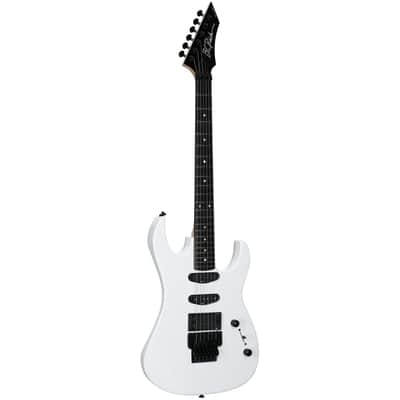 B.C. Rich ST3 Retro II Floyd Rose Electric Guitar, White image 6