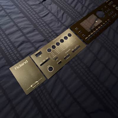 Roland official FA-08 front panel overlay