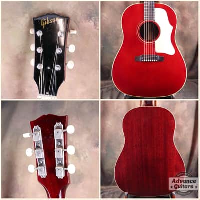 Gibson 1967 J-45 Cherry Red image 2