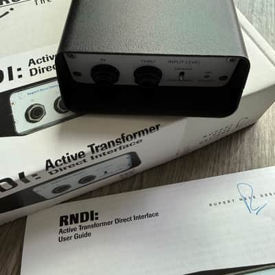 Rupert Neve Designs RNDI Active Transformer Direct Box 2015 - Present - White image 2