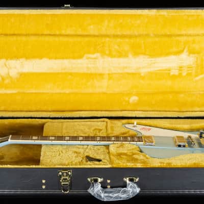 Epiphone 1963 Firebird V Frost Blue Maestro Vibrola (076) image 7