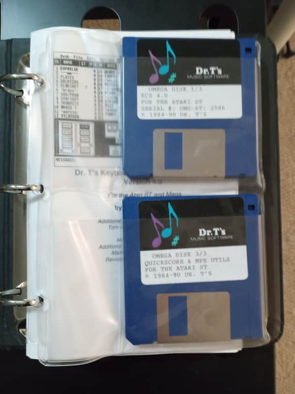 Dr T's KCS 4.0 Omega Sequencer For Atari ST - Rare! image 1