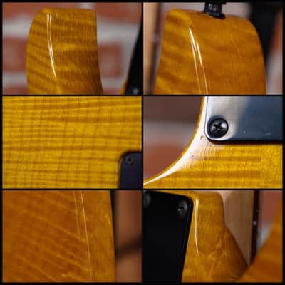 Hamer GCAS Californian Standard Figured Maple Body Transparent Yellow 1988 w/OHSC image 16
