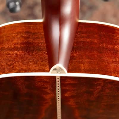 Santa Cruz H13 42 Style Acoustic Guitar - Orcas Island Cedar/Waterfall Bubinga with Hardshell Case image 19