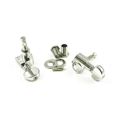 Mini Rotomatic 6 In Line Tuning Machines 14:1 Gear Ratio 205 Series-Gold image 2