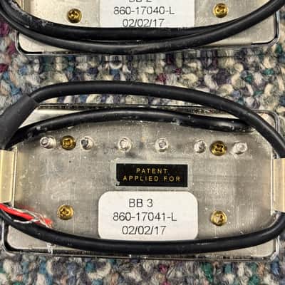 Gibson Burstbucker 2 & 3 Humbucker Set 2017 - Nickel image 2