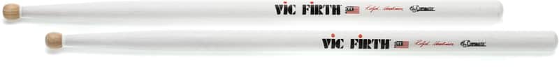 Vic Firth Corpsmaster Signature Snare Sticks - Ralph Hardimon - Wood Tip (24-pack) Bundle