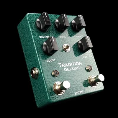 DCW Pedals Tradition Deluxe - Modified Tubescreamer Style Overdrive with Boost image 1