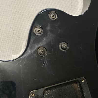 2010 Indonesian Ibanez RG350EX Black Strat Basswood Guitar Body Floyd Ready (Rough Shape) image 19