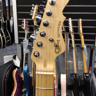 G&L Fullerton Deluxe Skyhawk HH Plum Metallic w/ Duncan Pickups, HSC image 3
