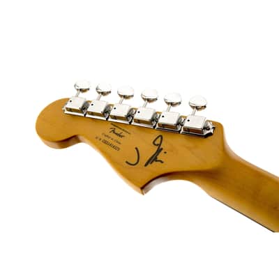 Squier J Mascis Jazzmaster Electric Guitar - Vintage White image 8