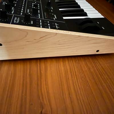 Sequential Trigon-6 49-Key 6-Voice Polyphonic Synthesizer 2022 - Present - Black with Wood Sides image 8