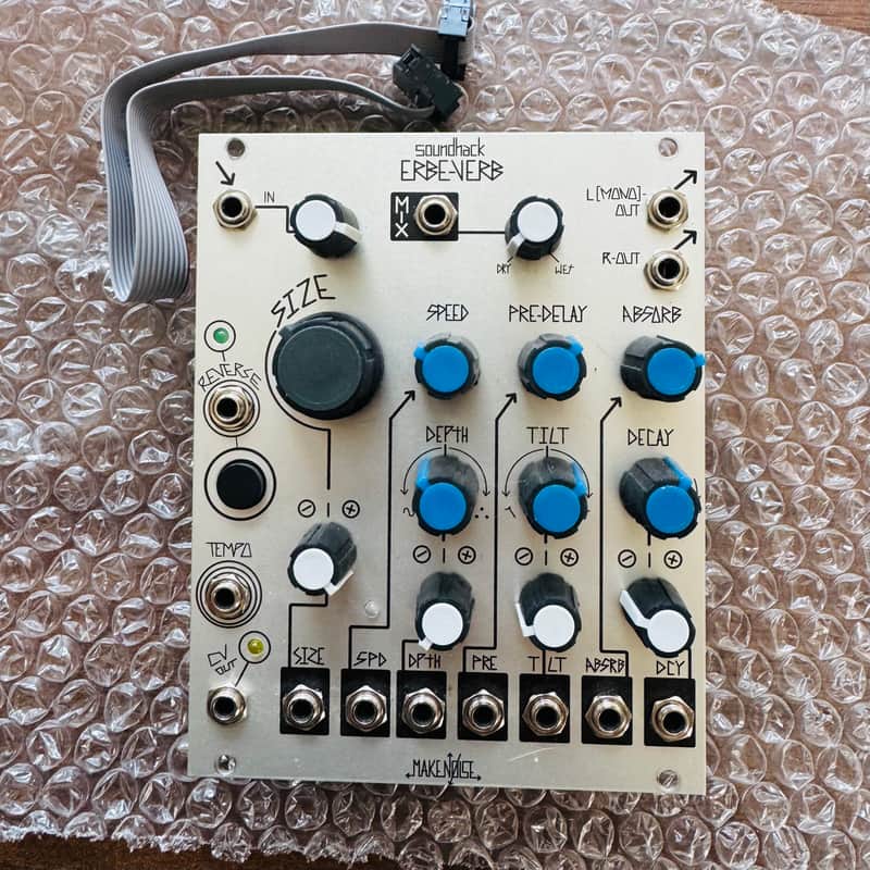 Make Noise Erbe-Verb Module 2008 - Present - Silver image 1