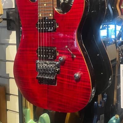 Harley Benton Fusion III FR - Flame Cherry image 3