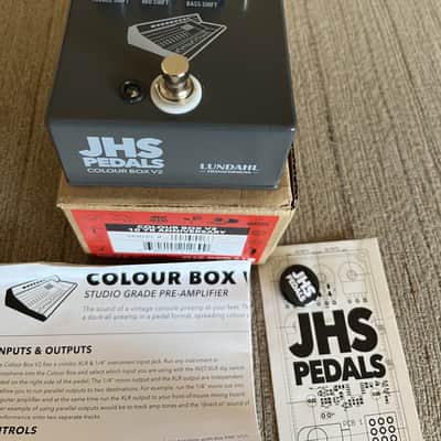 JHS Colour Box V2 Limited Edition 10th Anniversary Preamp Pedal image 1