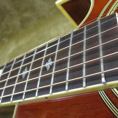 1998 Epiphone Jeff "Skunk" Baxter Acoustic/Electric Mahogany Rare Model! Free US Shipping! image 16