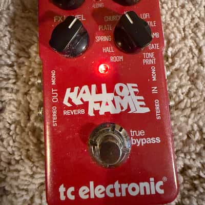 TC Electronic Hall of Fame Reverb 2011 - 2017 Red image 1