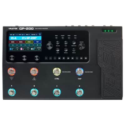 Valeton GP-200 Multi-Effects Processor 2022 - Present - Black image 5