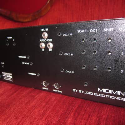 RARE! Studio Electronics MIDI Mini 1996 (Mini Moog Clone) image 4