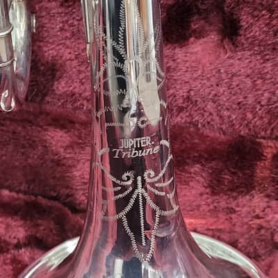 Jupiter Tribune JTR-1000 Silver Bb Trumpet image 20