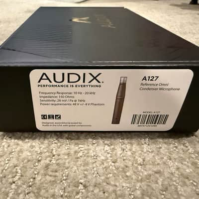 Audix A127 Omnidirectional Small Diaphragm Condenser Microphone - Mint image 5