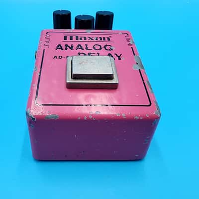 Vintage 80s Maxon AD-80 Analog Delay Guitar Effect Pedal Original Bass MIJ Japan image 7