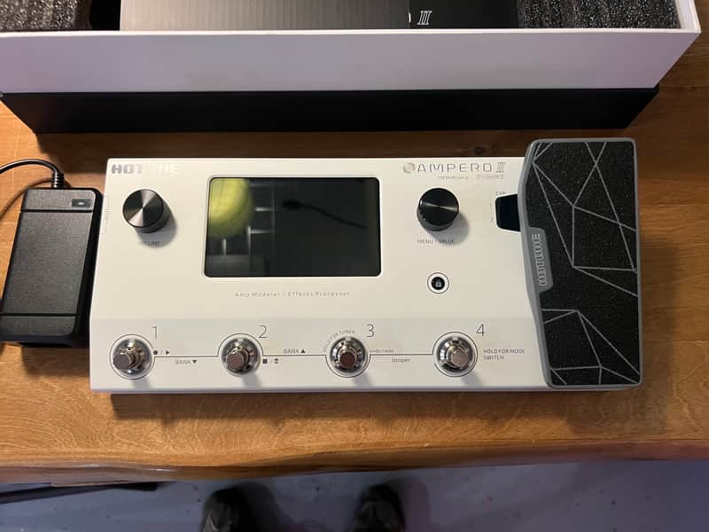 Hotone Ampero II 2 Amp Modeler and Effects Processor 2025 - White image 1