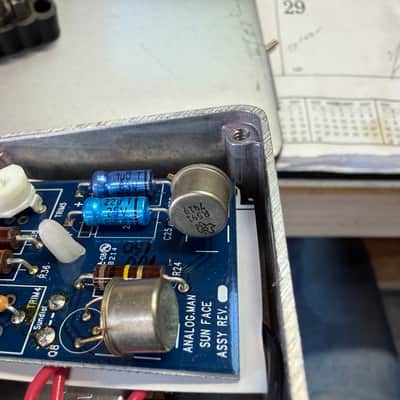 Analogman Sun Face HG SD TI Germanium Fuzz 2013 - Gold image 12