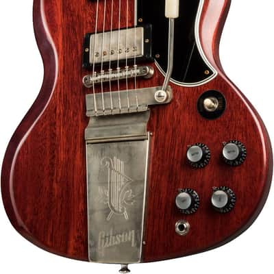 Gibson 1964 SG Standard Reissue w/ Maestro Vibrola - Cherry Red image 5