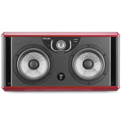Focal Twin6 2.5-Way Active Studio Monitor with Focus Mode - Single, Red image 11