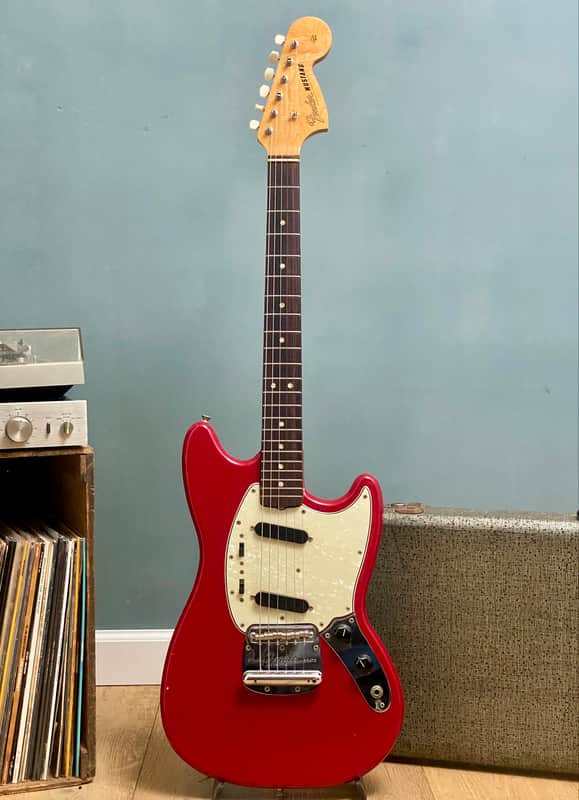 Fender Mustang 1966 - Dakota Red image 1