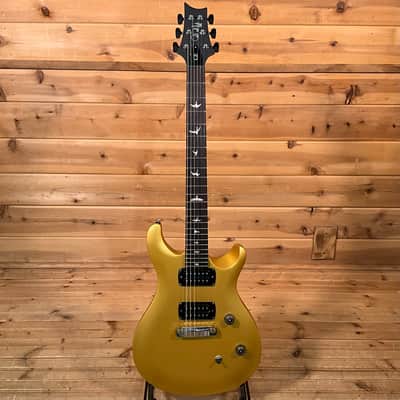 PRS SE CE 24 Standard Satin Electric Guitar - Metallic Gold image 2