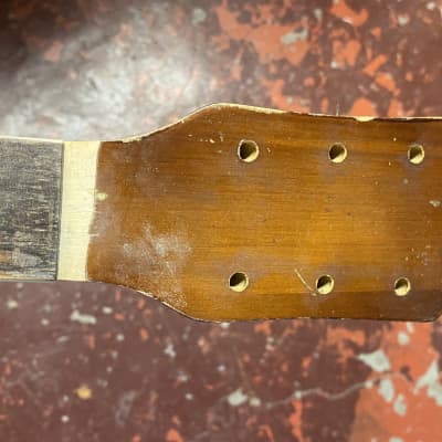 Kay archtop neck for repair restoration 1960s era damaged as is! image 8