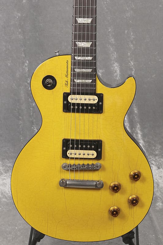 Gibson TAK MATSUMOTO Signature Les Paul Canary Yellow 1999
