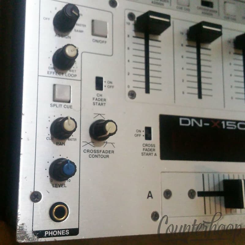 Denon DN-X1500S 4-Channel DJ Mixer Professional Mobile Club 32-Bit