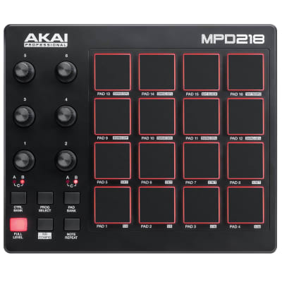 Akai Professional MPD218 MIDI USB Drum Beat Pad Controller w/ Ableton Software image 5