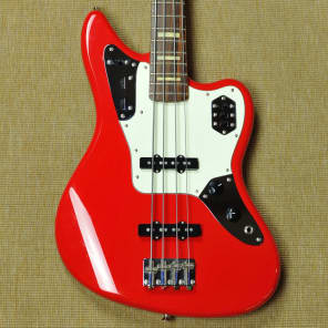 Fender Japan Jaguar Bass - MIJ - Hot Rod Red | Reverb