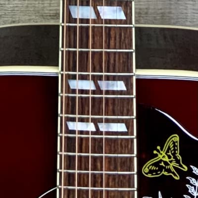 Gibson Custom Shop Hummingbird M2M Wine Red w/case image 4