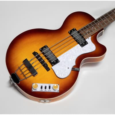 Hofner Ignition Club Electric Bass, Sunburst for sale