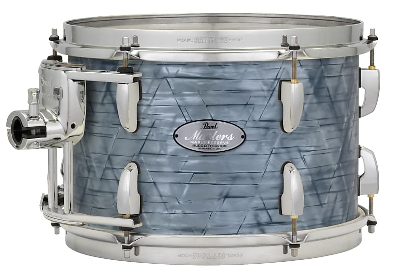 Pearl Music City Custom 16"x14" Masters Maple Reserve Series Floor Tom MOLTEN SILVER PEARL MRV1614F/C451 image 1
