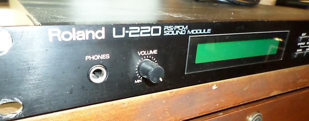 Roland U-220 RS PCM Sound Module with Sound Module Card image 1