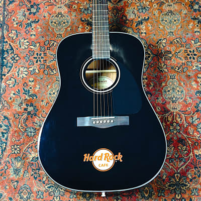 Fender DG-8S Hard Rock Cafe Black | Reverb