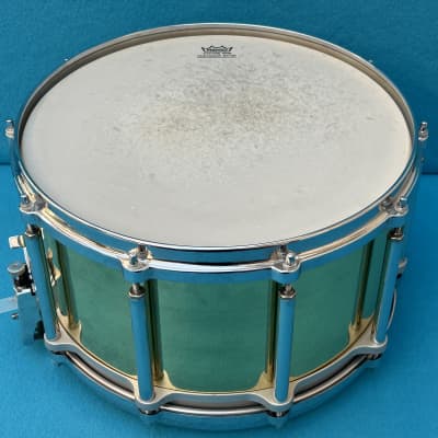 Free Floating Brass Snare Drum 14" x 8" - Pearl B-9114ED image 11