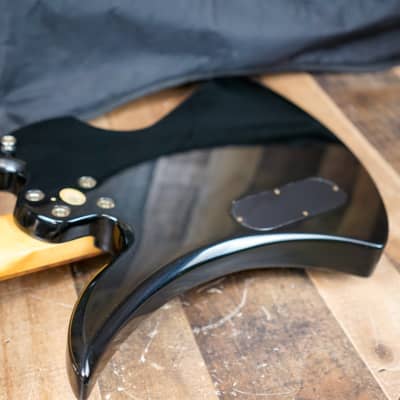 B.C. Rich Mockingbird 360JE 2001 See-Through Black Quilted w