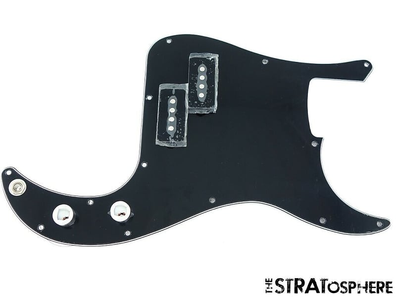 *NEW Alnico 5 LOADED PICKGUARD for Fender PRECISION P BASS Reverb