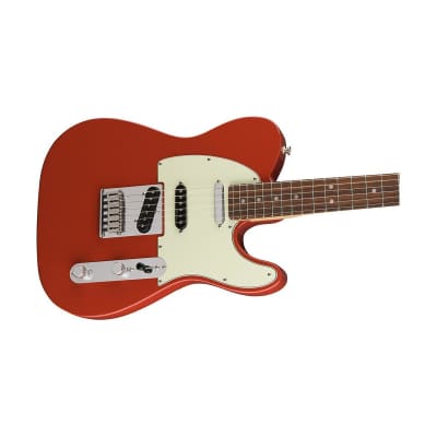 Fender Deluxe Nashville Telecaster Electric Guitar, Pau Ferro Fingerboard, Fiesta Red image 8