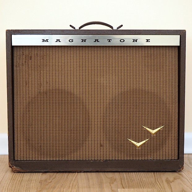 Magnatone Model 280 Custom 200 Series 2-Channel 50-Watt 2x12" Guitar Combo image 1